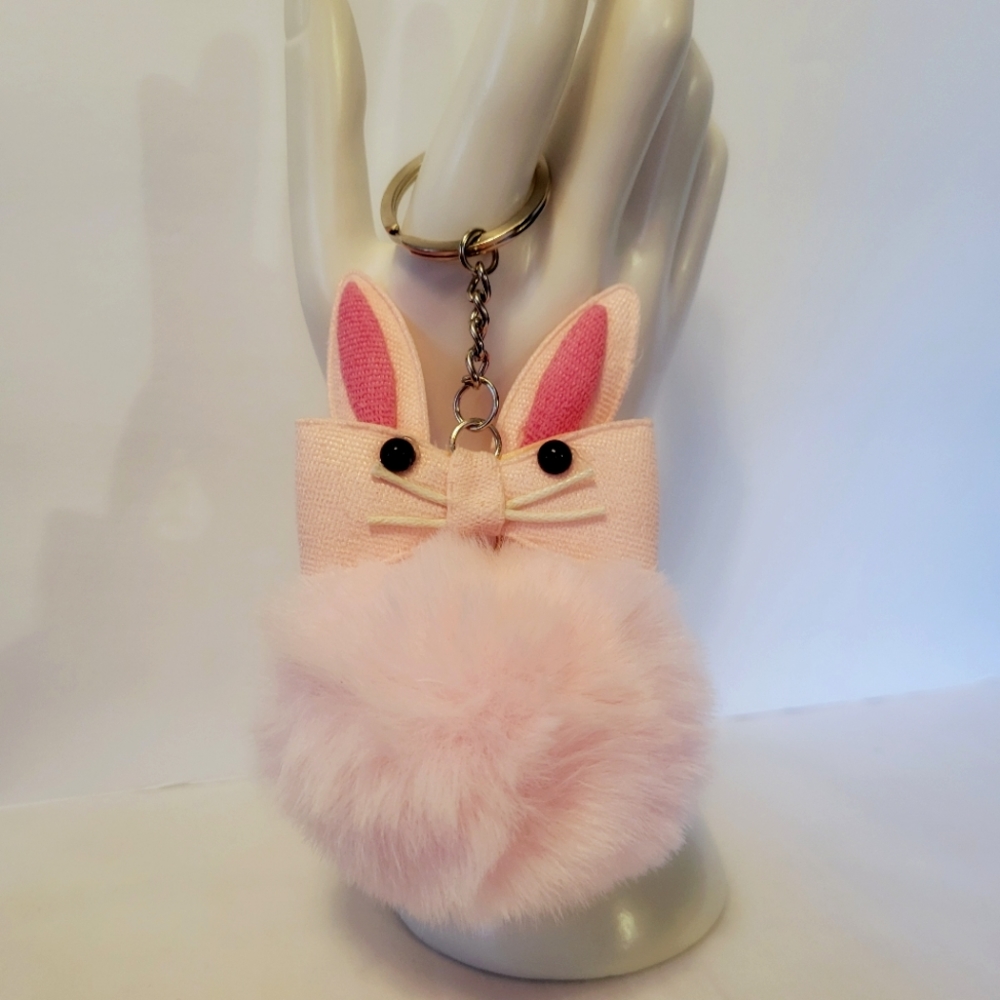 ❄️Bunny Faux Fur Keychain